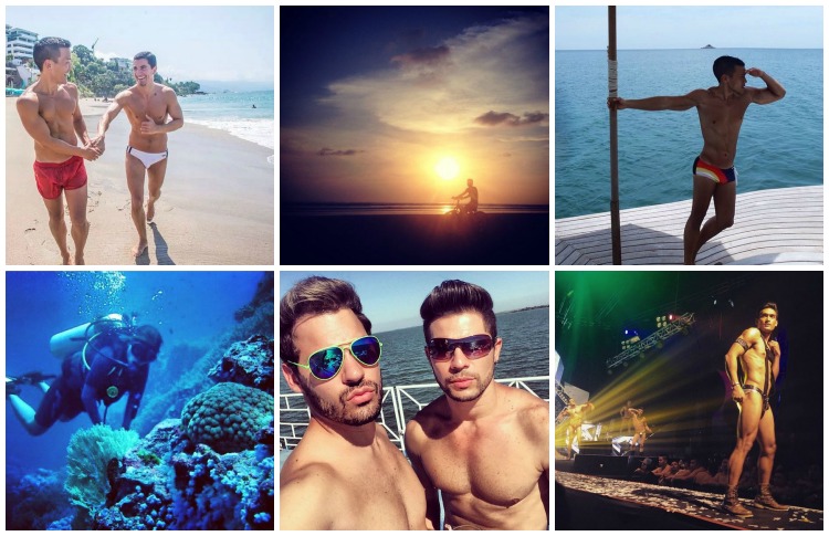 gay travel hashtags