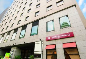 Hotel Wing International Premium Tokyo-Yotsuya exterior. Gay-friendly hotel in Tokyo, Japan. Facade view of the building, ideal for gay travelers.