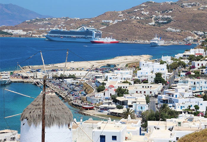 Mykonos holiday season and weather info