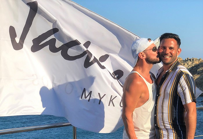 Mykonos is perfect Gay honeymoon combination of beaches and parties