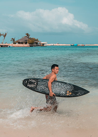 Gay Guy Travel The Maldives Beach Resort