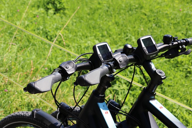 E-bikes handlebars, a key feature when choosing an e-bike for gay men travel. Bikes-5507312_640.jpg shows controls & display.
