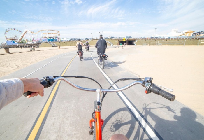 Los Angeles Electric Bike Tour Santa Monica Venice Beach LGBTQ Friendly