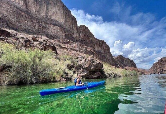 Las vegas emerald cave kayak tour pride paddle