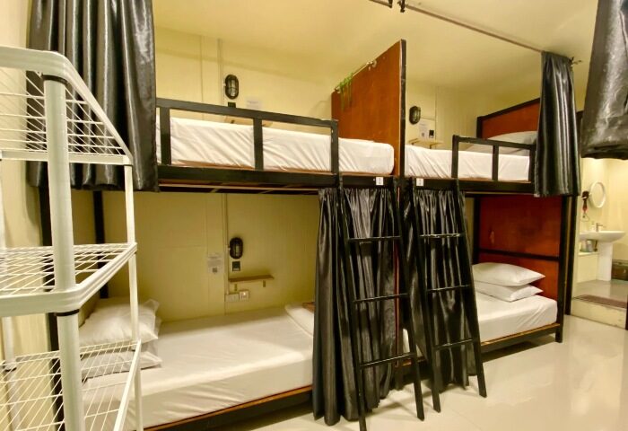 Bunk Bed Dorm Room at The Cocoon Hostel Koh Samet