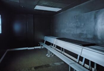 Wilton Social Club's dark room. Benches line the wall. A place for gay men to socialize and meet. Travel advice for gay men. 5-10.jpg