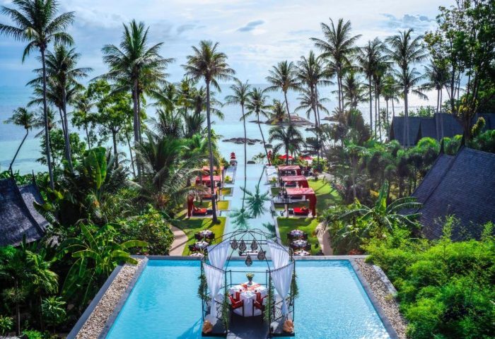 Best Beachfront Gay Luxury Hotel Kupu Kupu Phangan Beach Villas & Spa