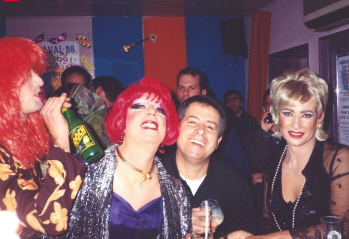 Lisbon gay bar scene: Drag queens and patrons at a lively venue. Nightlife in Lisbon, Portugal. Gay travel advice. Bar-106-Lisbon-1.jpeg