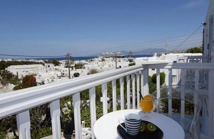 Best-Budget-Gay-Hotels-in-Mykonos-Town-with-Private-Balcony-and-Sea-Views-Elena-Hotel