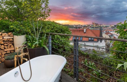 Best-Gay-Hotels-Prague-Old-Town-with-Private-Balcony-Bathtub-Mosaic-House