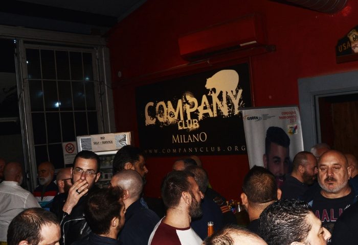 Company Club Milano: Gay men gather at this popular bear bar. Nightlife scene with a diverse crowd. Gay travel advice.
