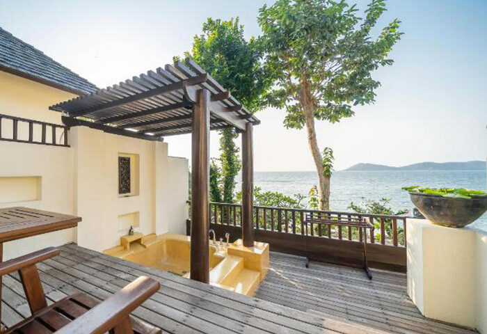 Le Vimarn Cottages & Spa: Beachfront pool villa at Koh Samet resort. Ideal gay honeymoon destination with stunning ocean views. Relax in paradise now!