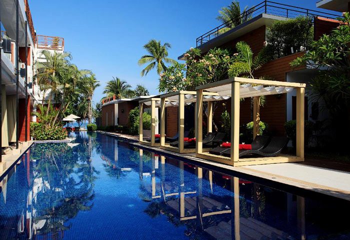 La Flora Resort Patong pool view. Find last minute deals at this cheap, luxury, gay-friendly hotel in Phuket with a pool.