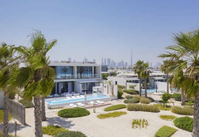Nikki Beach Resort & Spa Dubai: Gay-friendly hotel with private pools, beach access, and Dubai skyline views. Ideal for gay men's travel.