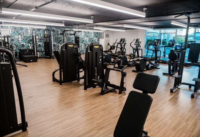 OHANA Waikiki East by OUTRIGGER gym. Fitness equipment for gay travelers. Gay-friendly hotel's workout area.