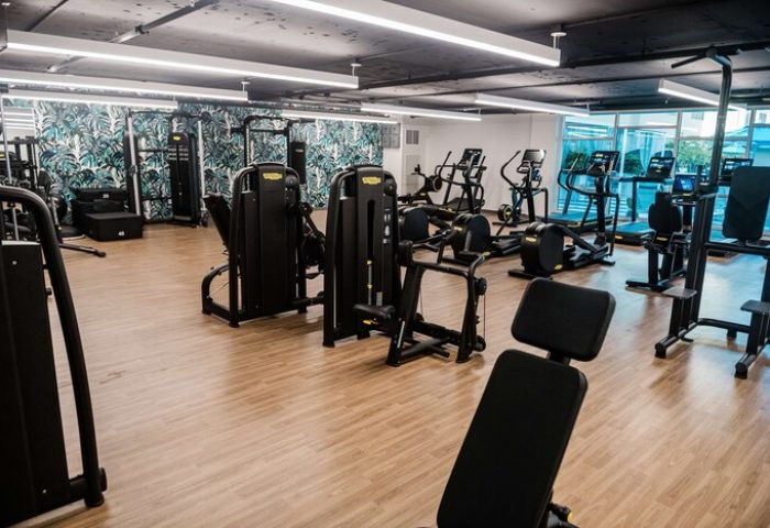 OHANA Waikiki East by OUTRIGGER gym. Fitness equipment for gay travelers. Gay-friendly hotel's workout area.