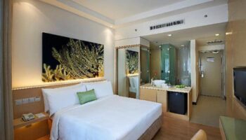 ANSA Hotel Kuala Lumpur gay-friendly room. Modern design, king bed, open bathroom. A great choice for gay travelers in Kuala Lumpur.