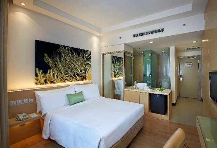 ANSA Hotel Kuala Lumpur gay-friendly room. Modern design, king bed, open bathroom. A great choice for gay travelers in Kuala Lumpur.