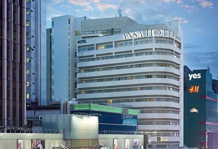 ANSA Hotel Kuala Lumpur exterior. Gay-friendly hotel in Kuala Lumpur with modern architecture. Best hotel for gay travelers in Malaysia.