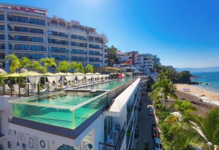 Almar Resort's luxury LGBT beach front experience. Adults-only hotel with a rooftop pool overlooking the beach. Gay-friendly hotel.