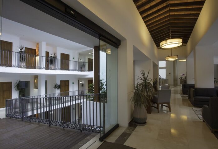 Almar Resort Luxury LGBT Beach Front Experience: Interior view of the gay-friendly, adults-only hotel, showcasing the elegant design.