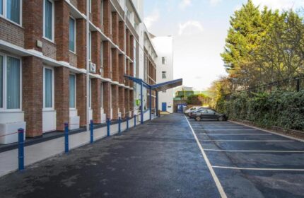 Best Western Plus Vauxhall Hotel's exterior. Gay-friendly hotel with parking. Vauxhall, London. Ideal for gay travel.