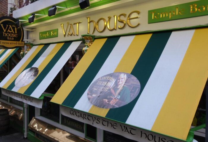 Blooms Hotel: The Vat House Bar in Temple Bar, Dublin. A gay-friendly spot with traditional Irish music. Perfect for gay men travel advice.