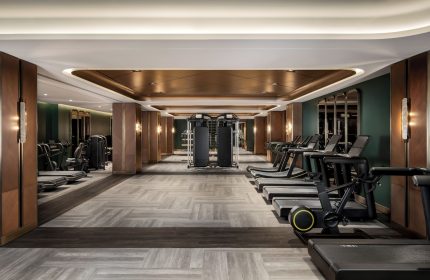 Fairmont Royal York's gym. This gay-friendly hotel has treadmills, bikes, and weight machines. A great place to workout while traveling.