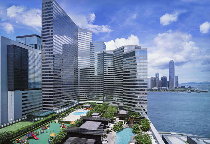 Grand Hyatt Hong Kong: Gay-friendly hotel with pool, playground, and city view. A top choice for gay travelers seeking luxury in Hong Kong.