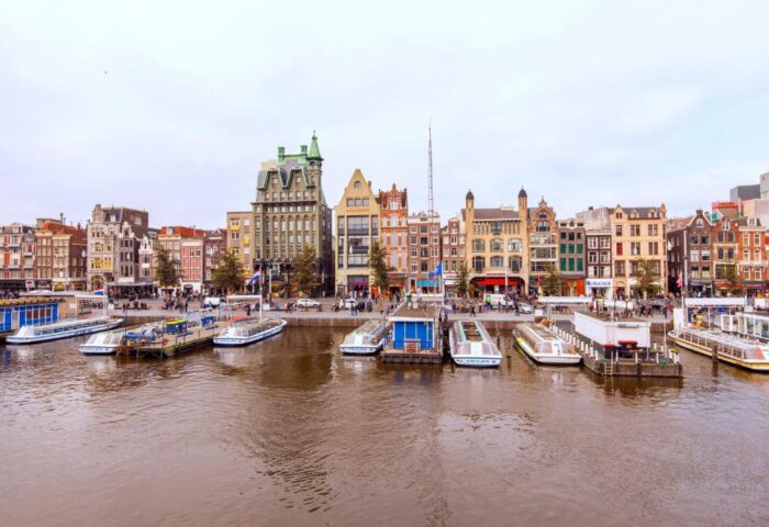 Amsterdam canal view. Gay-friendly Hotel CC offers convenient access to Amsterdam's attractions. Explore canals from this hotel.