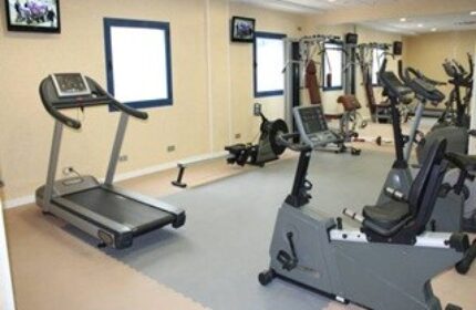 Hotel Madeira Centro gym. Treadmill, rowing machine, and stationary bikes in the gay-friendly hotel's fitness center.