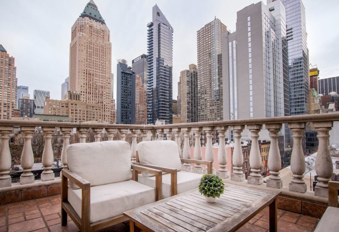 Hotel Scherman, a gay-friendly hotel: Relaxing outdoor terrace featuring city views. Perfect for gay men travel, this hotel offers comfort.