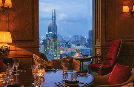Hôtel des Arts Saigon, MGallery Collection: Gay-friendly hotel dining room with city view. Fine dining experience in Saigon, Vietnam.