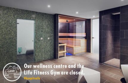 Inntel Hotels Amsterdam Centre's sauna, a pet-friendly and gay-friendly hotel amenity, is closed. The fitness center is also closed.