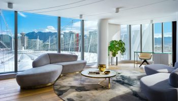 JW Marriott Parq Vancouver gay-friendly hotel suite. Modern design, city view, luxury furniture. A great choice for gay travelers.