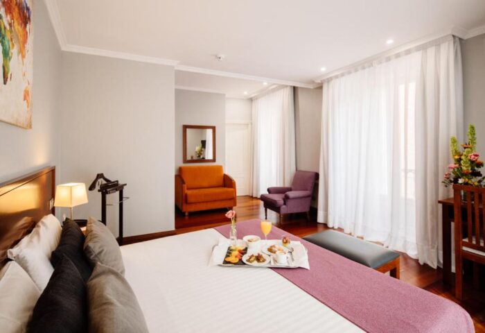 Hotel Infantas by MIJ: A gay-friendly, pet-friendly, luxury room. Breakfast in bed at this upscale gay hotel. Enjoy your stay!
