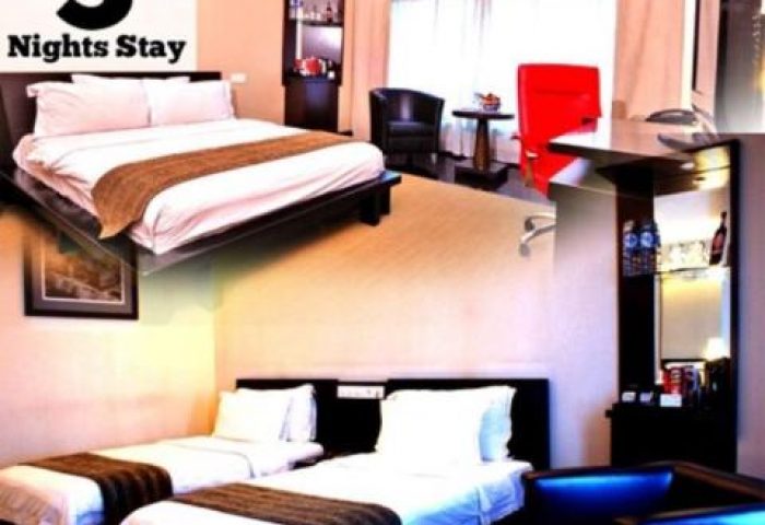 Gay-friendly Manhattan Hotel room featuring king and twin beds. Minimum 3 nights stay. Upscale lodging for gay travelers in NYC.