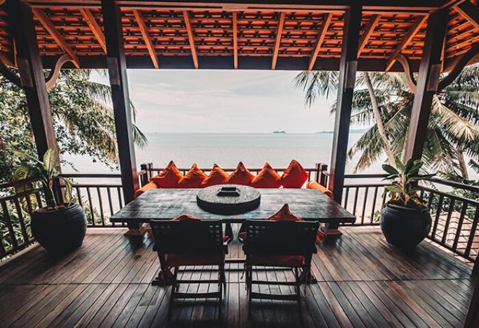 Napasai, A Belmond Hotel, Koh Samui: Ocean view from a gay-friendly hotel's private villa. Tropical vacation in Thailand.