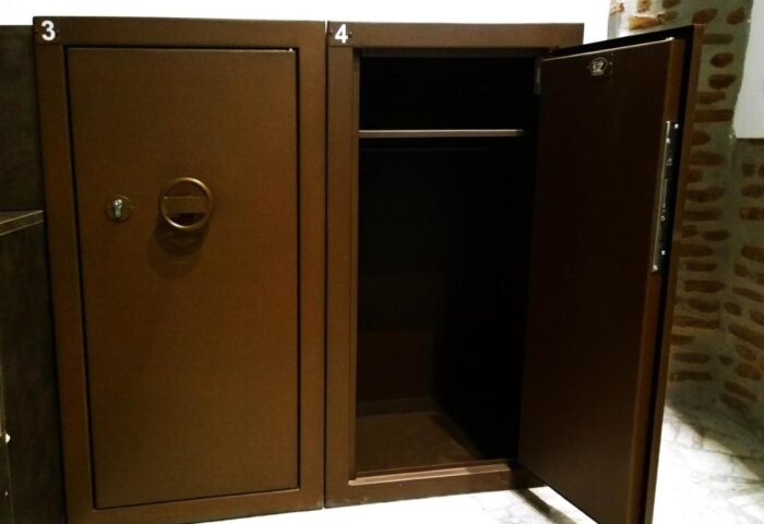 Lockers at New Generation Hostel Milan Center. Secure storage for gay travelers. Gay-friendly hotel in Milan, Italy.
