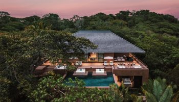 One&Only Mandarina gay-friendly hotel. Luxury villa with pool, surrounded by lush greenery. Perfect for gay travel and relaxation.
