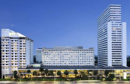 Pullman Jakarta Indonesia Hotel. A gay-friendly hotel with modern architecture, offering luxury accommodations for LGBTQ+ travelers.