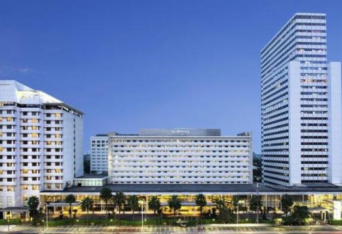 Pullman Jakarta Indonesia Hotel. A gay-friendly hotel with modern architecture, offering luxury accommodations for LGBTQ+ travelers.