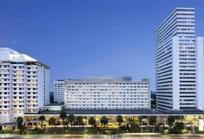Pullman Jakarta Indonesia Hotel. A gay-friendly hotel with modern architecture, offering luxury accommodations for LGBTQ+ travelers.