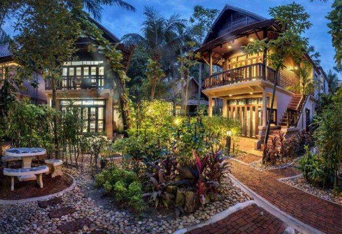 Rabbit Resort, a gay-friendly hotel. Lush gardens surround Thai-style villas. A tranquil retreat for gay men's travel.