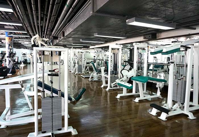 Gym at Renaissance Kuala Lumpur Hotel & Convention Centre. Gay-friendly hotel with modern exercise equipment for a complete workout.