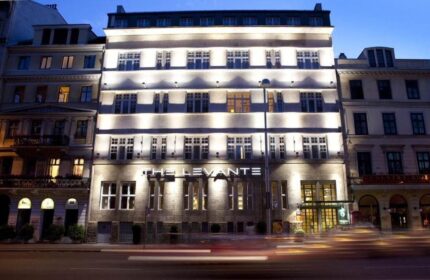 The Levante Parliament, a design hotel in Vienna. This gay-friendly, adults-only hotel is a popular choice for gay men travelers.
