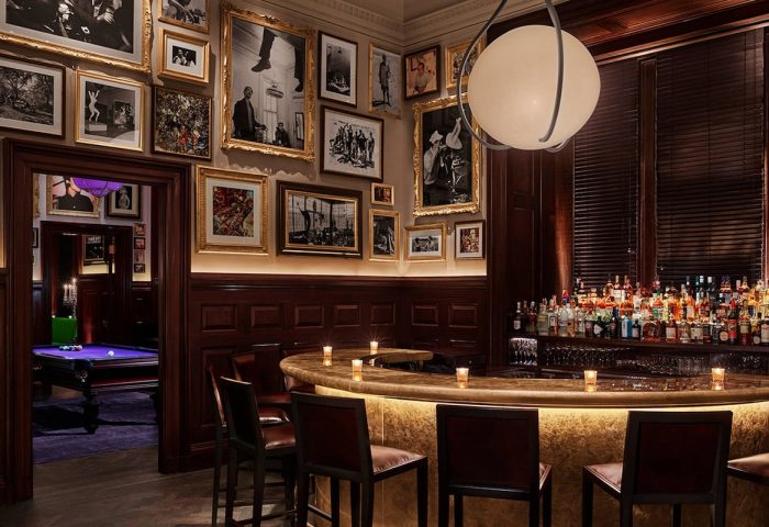 The New York EDITION gay-friendly hotel bar. Stylish interior with a pool table, art-filled walls, and a well-stocked bar. Upscale vibe.