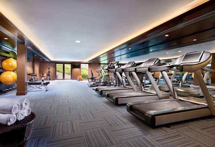 Hyatt Regency Phuket Resort gym. Treadmills, weights, and towels await gay travelers. Find last-minute deals for this hotel with a pool and gym.