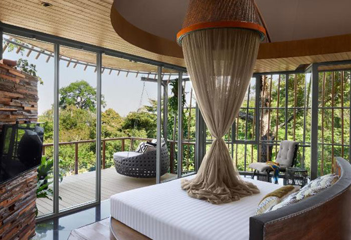 Keemala Phuket's Instagram-worthy pool villa. This gay-friendly hotel features cool design, lush greenery, and a relaxing getaway.