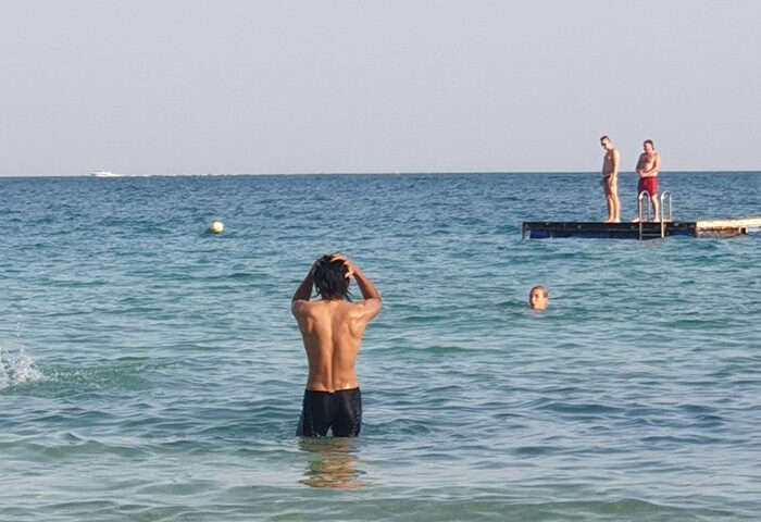 Koh Samet Thailand gay beach. Men enjoy the water at Tubtim Resort. Number one gay beach update this year.